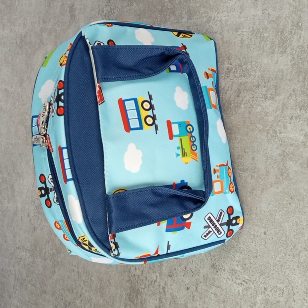 🛝 Railroad Train Kids Lunch Bag